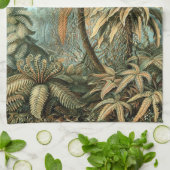 Haeckel Palmen Handtuch (Gefaltet)