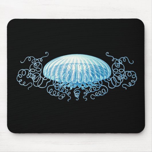 Haeckel Qualle Mousepad (Vorne)