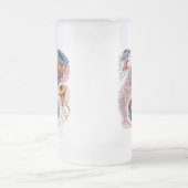 Haeckel Quallen Mattglas Bierglas (Mittel)