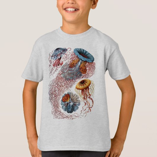 Haeckel Quallen T-Shirt (Vorderseite)