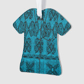Haena Beach Hawaiian Primitive Tapa Aloha Shirt Ornament (Vorderseite)