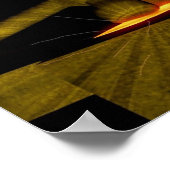 Haephestus - Gott der Schmiede Poster (Ecke)