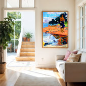 Haere Pape (1892) von Paul Gauguin Poster