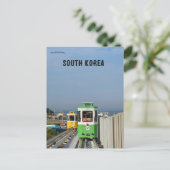 Haeundae-gu Busan Südkorea Postkarte (Stehend Vorderseite)