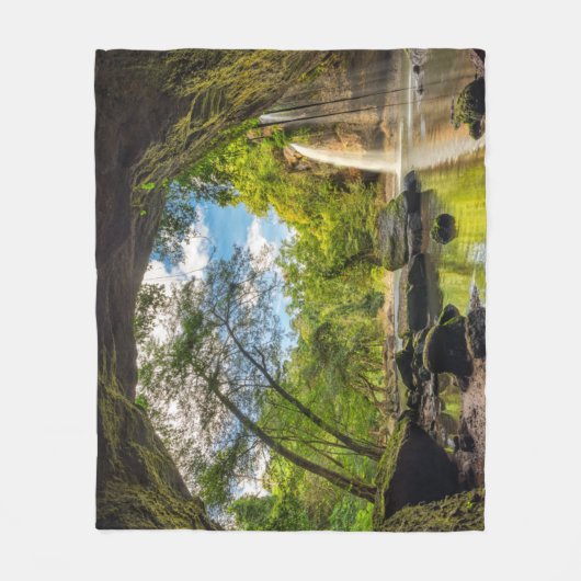 Haew Suwat Wasserfall Fleecedecke (Vorderseite)