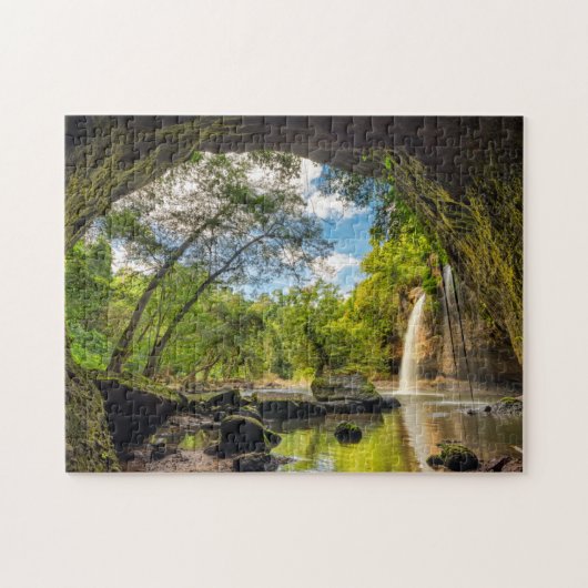 Haew Suwat Wasserfall Puzzle (Horizontal)