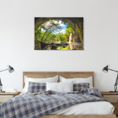 Haew Suwat Waterfall Leinwanddruck (Insitu (Schlafzimmer))
