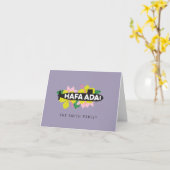 Hafa Adai U-Boot - Guam Custom Note Card Karte (Gelbe Blume)