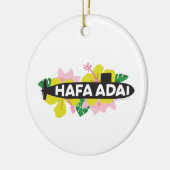 Hafa Adai - U-Boot-Ornament Guam Keramik Ornament (Links)