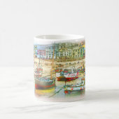 HAFEN ALS MALEREI KAFFEETASSE (Mittel)