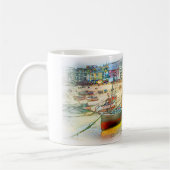 HAFEN ALS MALEREI KAFFEETASSE (Links)