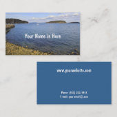 Hafen-Ansicht Visitenkarte (Vorne/Hinten)