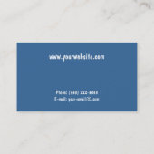 Hafen-Ansicht Visitenkarte (Rückseite)