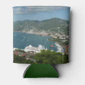 Hafen auf den St. Thomas-Inseln der US-Jungfrau Dosenkühler (Vorderseite)
