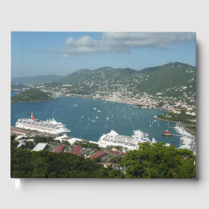 Hafen auf den St. Thomas-Inseln der US-Jungfrau Gästebuch