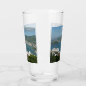 Hafen auf den St. Thomas-Inseln der US-Jungfrau Glas (Links)