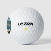 Hafen auf den St. Thomas-Inseln der US-Jungfrau Golfball (Logo)