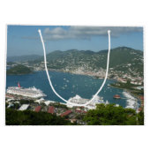 Hafen auf den St. Thomas-Inseln der US-Jungfrau Große Geschenktüte (Rückseite)