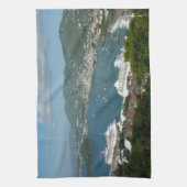 Hafen auf den St. Thomas-Inseln der US-Jungfrau Küchentuch (Vertikal)