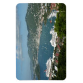 Hafen auf den St. Thomas-Inseln der US-Jungfrau Magnet (Vertikal)