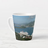 Hafen auf den St. Thomas-Inseln der US-Jungfrau Milchtasse (Linke Ecke)