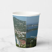 Hafen auf den St. Thomas-Inseln der US-Jungfrau Pappbecher (Rechts)