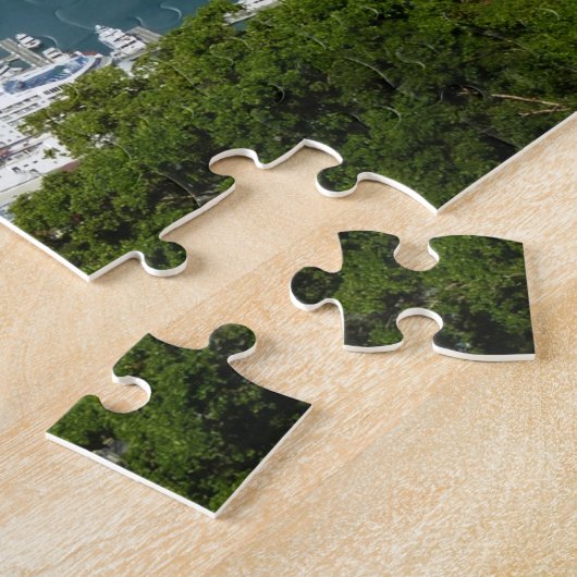 Hafen auf den St. Thomas-Inseln der US-Jungfrau Puzzle (Seite)