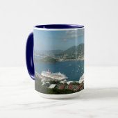 Hafen auf den St. Thomas-Inseln der US-Jungfrau Tasse (Vorderseite Links)