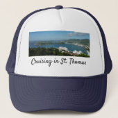 Hafen auf den St. Thomas-Inseln der US-Jungfrau Truckerkappe (Vorderseite)