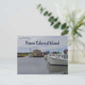 Hafen auf der Prince Edward Island Kanada Postkarte (Stehend Vorderseite)