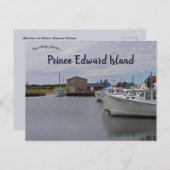 Hafen auf der Prince Edward Island Kanada Postkarte (Vorne/Hinten)