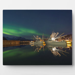 Hafen Aurora Fotoplatte