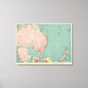 Häfen Australiens, Neuseelands Leinwanddruck