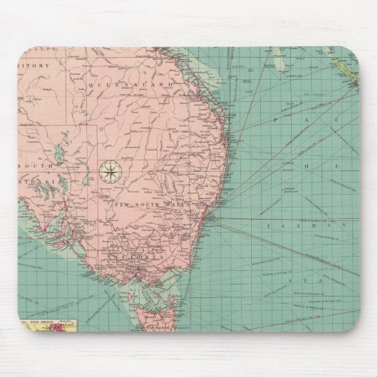 Häfen Australiens, Neuseelands Mousepad (Vorne)