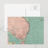 Häfen Australiens, Neuseelands Postkarte (Vorne/Hinten)