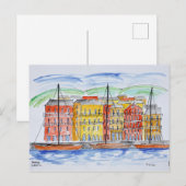 Hafen, Bastia | Korsika, Frankreich Postkarte (Vorne/Hinten)