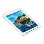 Hafen Brixham, Kühlschrankmagnet South Devon Magnet (Rechte Seite)