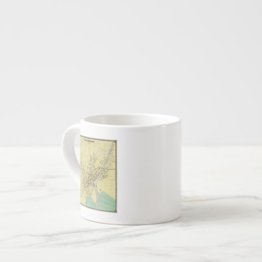 Hafen Chester, NY Espressotasse (Vorderseite Links)