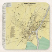 Hafen Chester, NY Rechteckiger Pappuntersetzer (Vorderseite)