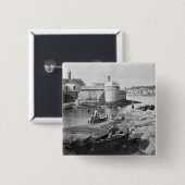 Hafen, Concarneau Button (Vorne & Hinten)