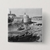 Hafen, Concarneau Button (Vorderseite)
