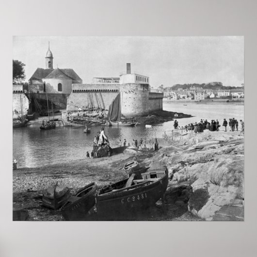 Hafen, Concarneau Poster (Vorne)