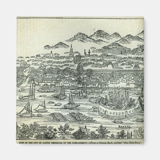 Hafen der Stadt Kanton Magnet (Vorne)