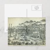 Hafen der Stadt Kanton Postkarte (Vorne/Hinten)