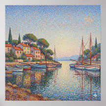 Hafen des Pointillismus