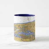 HAFEN-Diagramm-Kaffee-Tasse Neapels, Florida See Tasse (Zentrum)