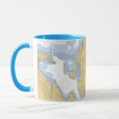 HAFEN-Diagramm-Tasse Sodus Bucht-NY See Tasse (Links)