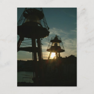 Hafen, Dünkirchen, Frankreich - Postca Postkarte