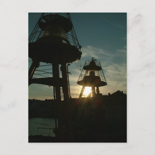 Hafen, Dünkirchen, Frankreich - Postca Postkarte (Vorderseite)