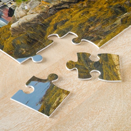 Hafen Einstellung Nova Scotia. Puzzle (Seite)